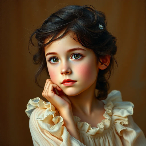 cute girl, full body, photorealistic, John Singer Sargent, vivid colors, soft lighting, intricate details, lifelike textures, modern fashion, heartfelt expression, enchanting pose, realism, delicate features, soft lines, subtle shadows, harmonious composition, contemporary influence, gentle movement, natural background, emotional depth, warm atmosphere, artist's vision, dynamic perspective, elegance, cinematic framing, expressionistic approach, vibrant palette, ethereal lighting, nuanced textures, refined pose, intimate gaze, serene mood, lush scenery, artistic interpretation, immersive environment