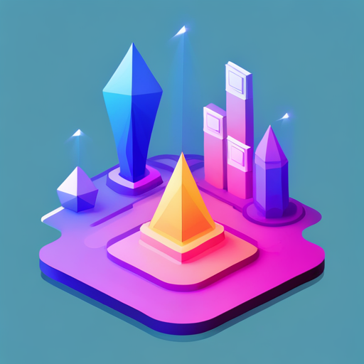 Low poly art, 3D modeling, geometric shapes, digital art, signal icon, news app, AI technology