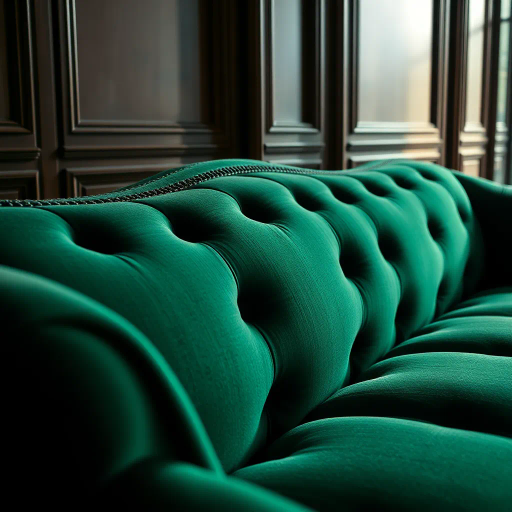 velvet upholstery, intricate textures, baroque elegance, rich color palette, chiaroscuro lighting, detailed craftsmanship, intimate framing, luxurious ambiance, renaissance influence, tactile realism, soft focus, contemporary twist, high resolution, artistic flair, vibrant tones, opulent design, complex patterns, dramatic shadows, close-up perspective, inviting warmth