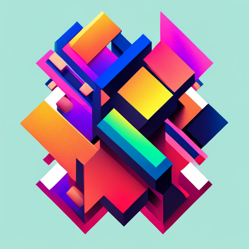 dynamic shapes, neon colors, graphical branding, modern typography, bold design, geometric precision