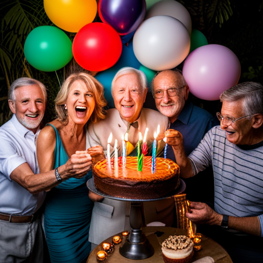 birthday picture, body of the mail, color, composition, lighting, emotion, perspective, movement, scale, framing