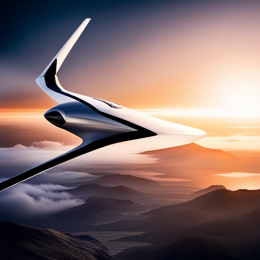 futuristic aircraft, sleek design, metallic finish, advanced technology, aerodynamic shape, efficient propulsion, autonomous navigation, cockpit interior, aviation engineering, propulsion system, cutting-edge materials, flight dynamics, futuristic control systems