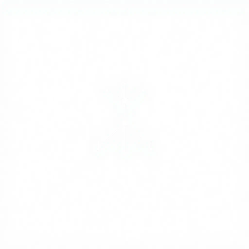 abstract letter M logo, parent node, child nodes, thin branching lines, tree hierarchy, indigo gradient, minimal vector design, white background, geometric abstraction, modernist influence, Bauhaus, clean lines, connection symbolism, hierarchical structure, conceptual design, negative space, visual balance, contemporary aesthetics