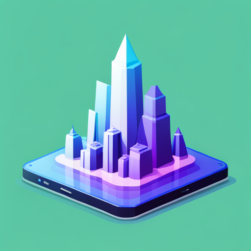 low-poly, news, artificial intelligence, signal, app icon, dribbble