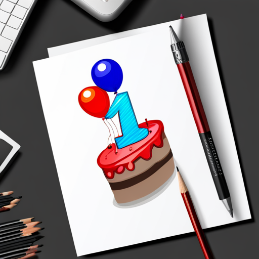 birthday, pencil art, templates