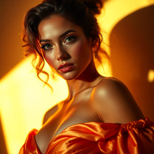 vibrant youth, alluring curves, radiant beauty, opulence, ethereal glow, contemporary allure, Renaissance influence, chiaroscuro contrast, warm sunset hues, feminine grace, luxurious silk texture, enchanting gaze, bold composition, sensual movement, modern aesthetic, beauty idealism, dynamic poses, Baroque opulence, captivating presence, intimate portrait, high detail, artistic celebration, confident expression, ethereal atmosphere, vivid realism, intricate details, Michelangelo-inspired poses, athletic elegance, shadow play, classical beauty, contemporary twist, grace and poise, emotional depth, timeless allure