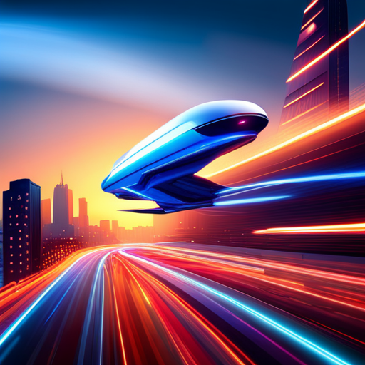 flying, futuristic car, vector, technology, modern, sleek, aerodynamic, sci-fi, concept vehicle, speed, motion, dynamic, futuristic architecture, cityscape, neon lights, cyberpunk, futurism, surreal, digital illustration, vibrant colors, high-tech, energy, power, sleek lines, sharp angles, reflections, abstract, futuristic technology