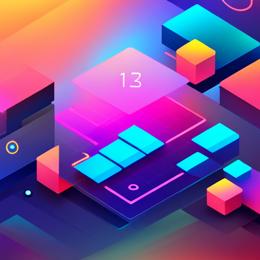 futuristic UI elements, smooth animations, bold typography, minimalistic design, grid layout, vibrant colors, glowing effects, sophisticated interactions, playful icons, sleek shapes, gradient backgrounds, modern technology, efficient user flow