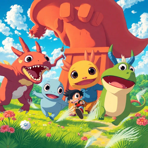 vibrant colors, dynamic composition, Studio Ghibli inspiration, detailed environments, expressive character designs, emotional depth, fantastical themes, cultural motifs, fluid motion, nostalgic atmosphere, distinctive line art, otherworldly settings, intricate detailing, magical realism, retro-futuristic elements, storytelling focus, character-driven narrative, visual storytelling, imaginative landscapes, enchanting creatures