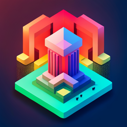 Low poly, vector art, signal processing, noise reduction, app icon design, Dribbble community