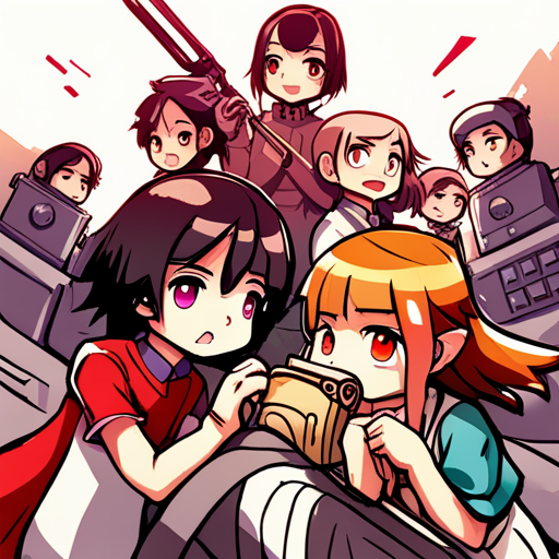 vibrant colors, dynamic composition, exaggerated proportions, stylized characters, manga, Japanese animation, manga artists, manga style, cel shading, kawaii, chibi, otaku culture, sakuga, katanas, mecha, magical girls, cosplay, Shōnen Jump, Studio Ghibli, Hayao Miyazaki, slice of life, cyberpunk, dystopian future, schoolgirls, kimonos, cherry blossoms, j-pop, kawaii fashion, idol culture, cute mascots, big eyes, action-packed, expressive facial expressions, emotive gestures