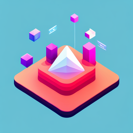 low-poly, news, AI, signal, app icon, geometric shapes, technology, digital futurism, cybernetics, minimalism