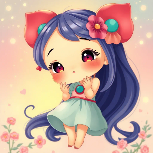 innocent young maiden, charming elegance, ethereal glow, inspired by Yoshitaka Amano, whimsical fantasy, serene ambiance, soft pastel hues, delicate brushwork, intricate lace textures, dreamlike scene, luminous lighting, gentle perspective, emotional warmth, magical atmosphere, fairy tale influences, graceful pose, art nouveau curves, enchanting forest backdrop, mythical creatures, serene expression