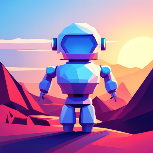 adorable, futuristic, robotics, minimalistic design, bold shapes, toy-like appearance, 3D modeling, plastic materials, geometric shapes, cute, vibrant colors, playful, friendly, robotic companions, small but functional, rubber-like textures