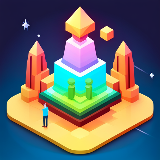 Low-poly, isometric, plastic, robot, application, sunglasses, white background