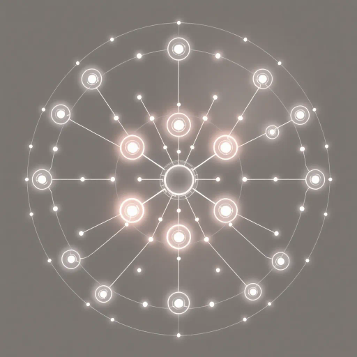 AI mind maps, iconography, light mode, abstract symbolism, minimalistic representation, conceptual design, Hans Hofmann, Bauhaus influence, clean lines, geometric forms, contemporary aesthetics, soft color gradients, futuristic elements, abstract thought, vector art, simplicity, balance, structure, digital canvas, modern interface, cognitive mapping, algorithmic patterns, visual hierarchy, innovation, clarity of design, high contrast, seamless integration, dynamic layouts