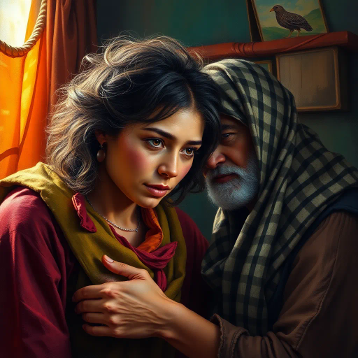 realistic scenes, vivid colors, natural lighting, high detail, hyperrealism, emotional depth, dynamic composition, rich textures, lifelike portrayal, atmospheric perspective, Renaissance influence, visual storytelling, vibrant realism, everyday moments, intricate details, expressive nuances, candid pose, authentic representation, genuine emotion, true-to-life depiction