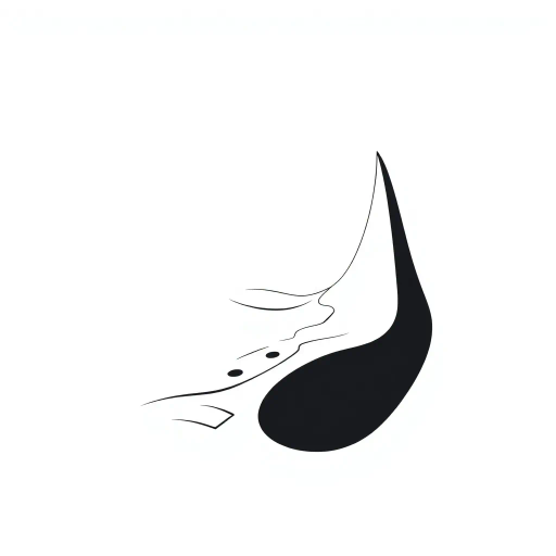 minimalistic design, surreal symbolism, monochrome palette, high-contrast imagery, abstract concepts, negative-space utilization, organic flow, line-art precision, ethereal motifs, Salvador Dali influence, avant-garde aesthetics, emotional resonance, geometric abstraction, dreamlike essence, spatial awareness, visual storytelling, harmonic balance, innovative expression