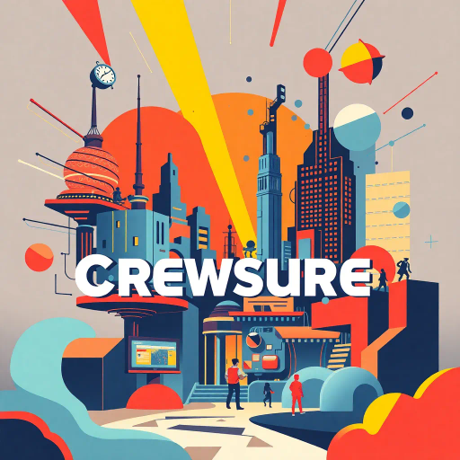 vibrant logo design, dynamic typography, abstract composition, futuristic elements, technology influence, Bauhaus movement, neon colors, minimalism, creative exploration, interactive media, high contrast, circular motifs, geometric shapes, playful aesthetics, innovation, community spirit, collaborative energy, bold outlines, tech textures, modern craftsmanship, forward-thinking, expressive design