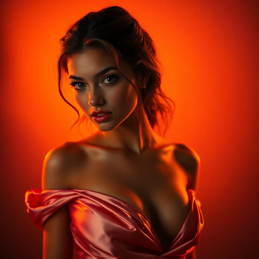 vibrant youth, alluring curves, radiant beauty, opulence, ethereal glow, contemporary allure, delicate elegance, Renaissance influence, chiaroscuro lighting, warm sunset hues, feminine grace, luxurious silk texture, enchanting gaze, sensuality, bold composition, sensual movement, modern aesthetic, beauty idealism, dynamic poses, Baroque opulence, mystical charm, captivating presence, intimate portrait, high detail, artistic celebration, confident expression, dramatic contrast, vivid realism, Michelangelo-inspired poses, athletic elegance, muscular definition, powerful femininity, shadow play, classical beauty, grace and poise, emotional depth, timeless allure, intricate details, enchanting atmosphere, warm color palette, emotional depth, figure study, classical beauty, ethereal atmosphere, vivid realism, captivating presence, artistic celebration