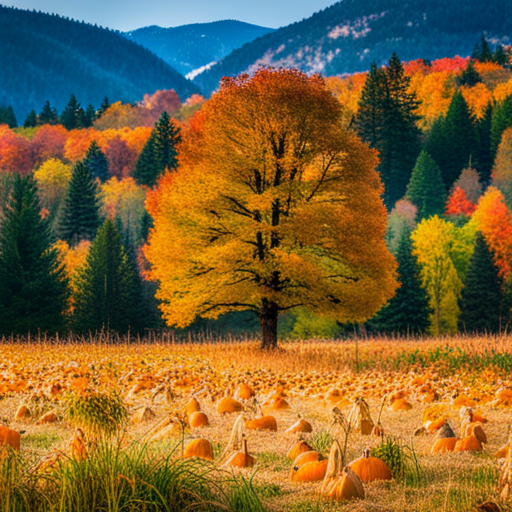 fall foliage, warm colors, golden hour lighting, misty mornings, nature's beauty, changing seasons, cozy sweaters, pumpkin spice, crisp air, harvest festivals, falling leaves, autumnal equinox