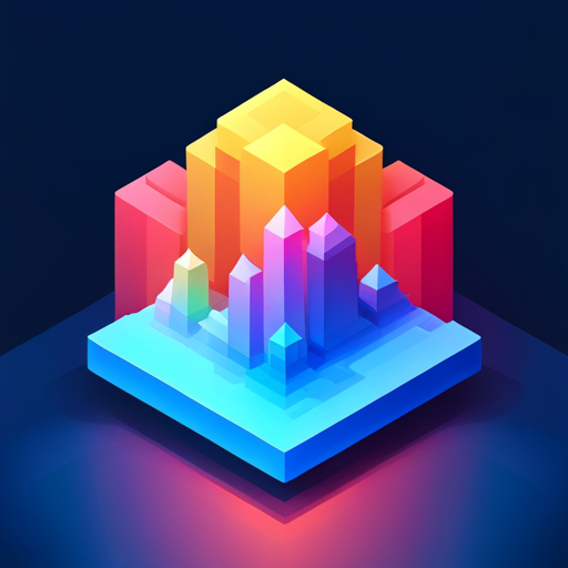 low-poly, news, AI, signal, app icon, geometric shapes, technology, artistic representation, cybernetics, minimalism, digital futurism