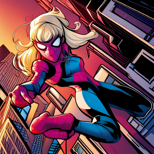 Gwen Stacy, Ghost Spider, comic book