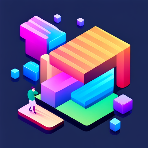 Isometric, Low-poly, Plastic, Robot, App, Sunglasses, White background