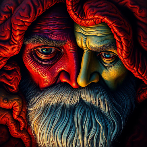 hyper-realism, detailed composition, striking color contrast, chiaroscuro lighting, natural textures, lifelike representation, vibrant hues, rich tone palette, intricate details, realism techniques, visual storytelling, emotional depth, dynamic perspective, human elements, precise framing, depth of field, Van Gogh influences, luminescent highlights, 21st century, authenticity, timeless elegance, evocative expression, sculptural forms, serene mood, complex narratives, visual poetry