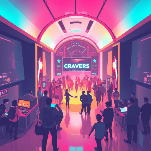 vibrant logo design, dynamic typography, abstract composition, futuristic elements, technology influence, Bauhaus movement, neon colors, minimalism, creative exploration, interactive media, high contrast, circular motifs, geometric shapes, playful aesthetics, innovation, community spirit, collaborative energy, bold outlines, tech textures, modern craftsmanship, forward-thinking, expressive design