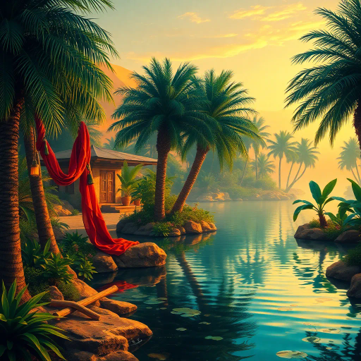 Arabian beauty, vibrant colors, flowing garments, intricate designs, warm lighting, exotic elegance, Henri Matisse influences, rich textures, cultural fusion, contemporary elements, radiant atmosphere, captivating gaze, dynamic movement, ornate patterns, harmonious balance, desert essence, vibrant allure, ethereal quality, sophisticated charm