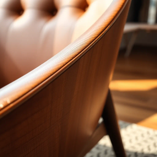 luxurious velvet upholstery, intricate wood carving, mid-century design, Baroque influences, Rembrandt lighting, rich mahogany tones, ornate patterns, intimate closeup, tactile textures, elegant curves, contemporary surrealism, high contrast, chiaroscuro, Renaissance revival, artisanal craftsmanship, warm ambiance, artistic expression