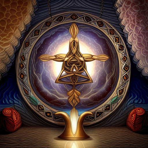 esoteric symbolism, alchemy, mysticism, hidden knowledge, Rosicrucianism, occult, astrology, hermetic philosophy, sacred geometry, mystic art, magical elements, arcane symbols