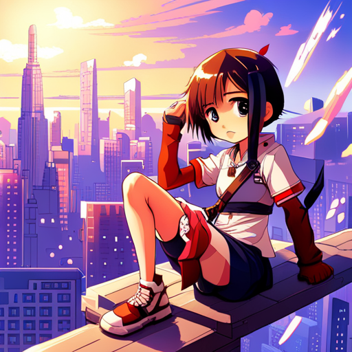 vibrant colors, dynamic composition, exaggerated proportions, stylized characters, manga, Japanese animation, manga artists, manga style, cel shading, kawaii, chibi, otaku culture, sakuga, katanas, mecha, magical girls, cosplay, Shōnen Jump, Studio Ghibli, Hayao Miyazaki, slice of life, cyberpunk, dystopian future, schoolgirls, kimonos, cherry blossoms, j-pop, kawaii fashion, idol culture, cute mascots, big eyes, action-packed, expressive facial expressions, emotive gestures