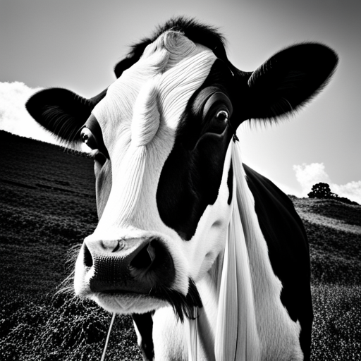 dairy, tab, brand, lactase, cow, black and white photographic