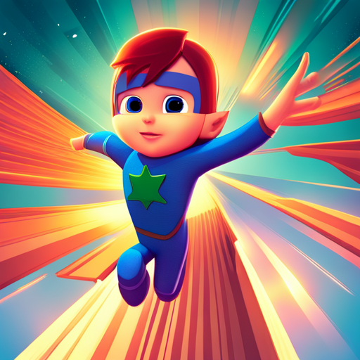 animated characters, children's television show, superhero, PJ Masks, cartoons, vibrant colors, action-packed, comic book style, dynamic poses, energetic, exaggerated expressions, adventurous, stylized animation