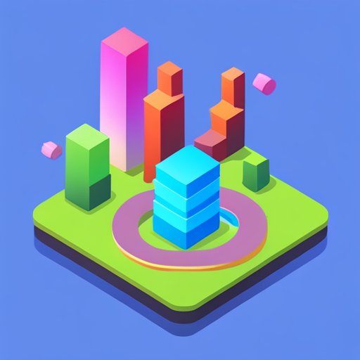 isometric, geometric shapes, plastic, sunglasses, bot, low-poly, white background