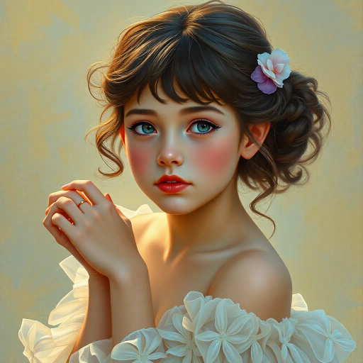 cute girl, full body, photorealistic, John Singer Sargent, vivid colors, soft lighting, intricate details, lifelike textures, modern fashion, heartfelt expression, enchanting pose, realism, delicate features, soft lines, subtle shadows, harmonious composition, contemporary influence, gentle movement, natural background, emotional depth, warm atmosphere, artist's vision, dynamic perspective, elegance, cinematic framing, expressionistic approach, vibrant palette, ethereal lighting, nuanced textures, refined pose, intimate gaze, serene mood, lush scenery, artistic interpretation, immersive environment