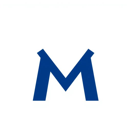 geometric design, lettermark logo, abstract composition, bold parallel strokes, V-shaped bridges, hierarchy levels, indigo blue, minimalistic vector art, flat design, clean lines, stark contrast, modern typography, precise angles, architectural influence, symmetry, spatial arrangement, contemporary aesthetics, visual hierarchy, white negative space, simplicity, structural balance