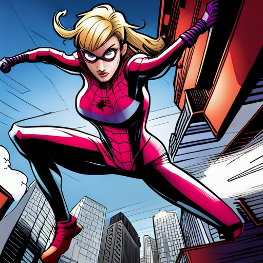 Gwen Stacy, Ghost Spider, comic book