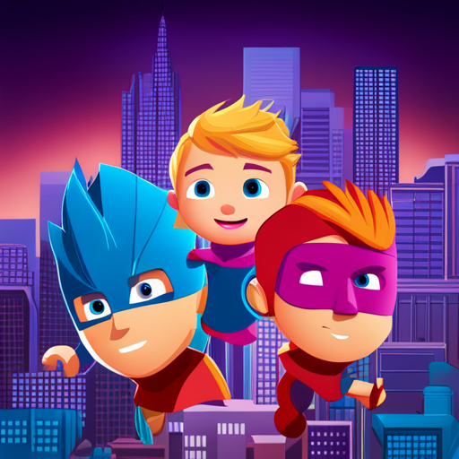 PJ Masks, superheroes, adventure, action, colorful, children's TV show, animated, saving, planet, teamwork