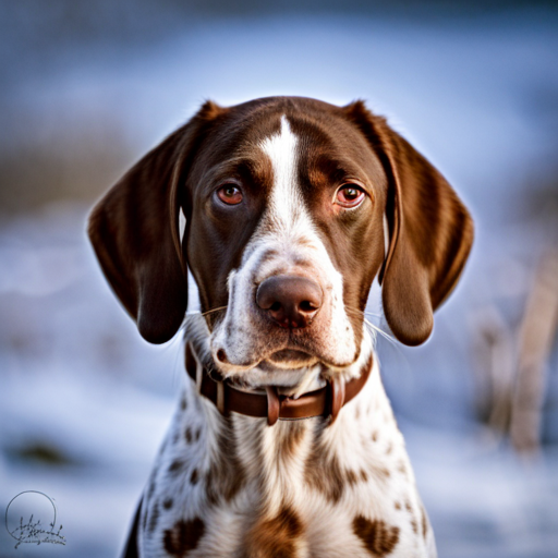 nature, animals, photography, portrait, dog, puppy, German shorthair pointer, cute, adorable, pet, wildlife, outdoor, playful, energetic, curious, natural lighting, composition, vibrant colors, textures, furry subject, lively movement, close-up perspective, pet photography, candid moments, joyful mood, curiosity, exploration, animal behavior, capturing the beauty of nature, wildlife photography, outdoor adventures, capturing the essence of a playful and energetic dog, exploring the natural world, capturing the curiosity and innocence of a puppy, expressing the bond between humans and animals, highlighting the unique features of a German shorthair pointer, documentary-style photography, capturing the interaction between the dog and its environment, vibrant and dynamic compositions, showcasing the adorable and cute nature of pets, creating captivating and lively portraits, exploring the diverse wildlife in natural habitats, capturing the energy and spirit of animals in action, creating visually appealing images with natural lighting and vibrant colors, using textures to enhance the overall visual impact, portraying the furry and lovable qualities of pets, using composition techniques to draw attention to the subject, emphasizing the playful and curious nature of dogs, capturing candid and spontaneous moments in outdoor settings, evoking a sense of wonder and awe through wildlife photography