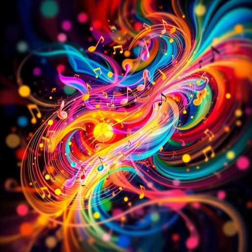 harmony of the spheres, ethereal symphony, aurora borealis, music visualization, cosmic resonance, abstract expressionism, vibrant chroma, Kandinsky influences, flowing melodies, celestial orchestra, dreamlike atmosphere, surreal landscapes, harmonious rhythms, visual synesthesia, universal connection, luminous colors, ethereal light, transcendental experience, spiritual awakening, dimensional journey, divine soundscape, poetic emotion