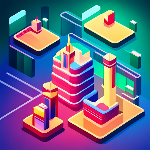 isometric, plastic, bot, app, mascot, geometric shapes, low poly, composition, color palette, digital media, technology, simplicity