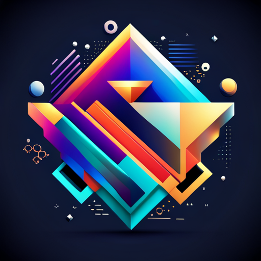 colorful, dynamic, geometric, abstract, minimalist, branding, logo, graphic design, iconography, motion graphics, visual identity, digital media, futurism, bold, vibrant, energy