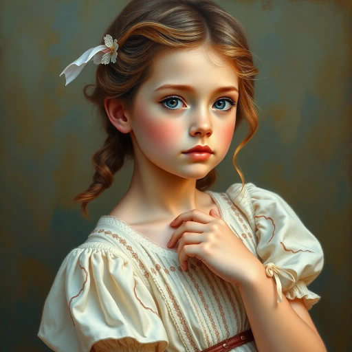cute girl, full body, photorealistic, John Singer Sargent, vivid colors, soft lighting, intricate details, lifelike textures, modern fashion, heartfelt expression, enchanting pose, realism, delicate features, soft lines, subtle shadows, harmonious composition, contemporary influence, gentle movement, natural background, emotional depth, warm atmosphere, artist's vision, dynamic perspective, elegance, cinematic framing, expressionistic approach, vibrant palette, ethereal lighting, nuanced textures, refined pose, intimate gaze, serene mood, lush scenery, artistic interpretation, immersive environment