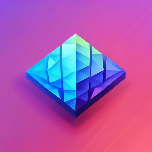 low-polygon, geometric, vector, ai, signal, noise, app icon, dribbble