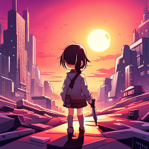 vibrant colors, dynamic composition, exaggerated proportions, stylized characters, manga, Japanese animation, manga artists, manga style, cel shading, kawaii, chibi, otaku culture, sakuga, katanas, mecha, magical girls, cosplay, Shōnen Jump, Studio Ghibli, Hayao Miyazaki, slice of life, cyberpunk, dystopian future, schoolgirls, kimonos, cherry blossoms, j-pop, kawaii fashion, idol culture, cute mascots, big eyes, action-packed, expressive facial expressions, emotive gestures