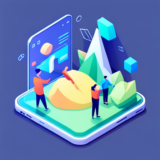 low-poly art, isometric view, polygonal shapes, futuristic visuals, digital glitch effects, glitch art, neon colors, geometric design, minimalism, technology, artificial intelligence, communication, news, signal, icon design, mobile app, Dribbble