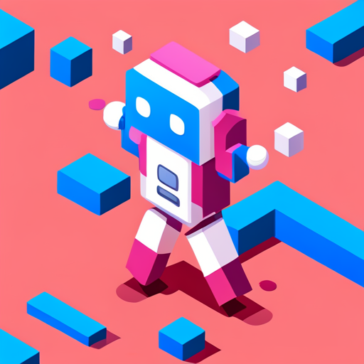 isometric, plastic, bot, app, sunglasses, white background, geometric shapes, low-poly, scale, perspective